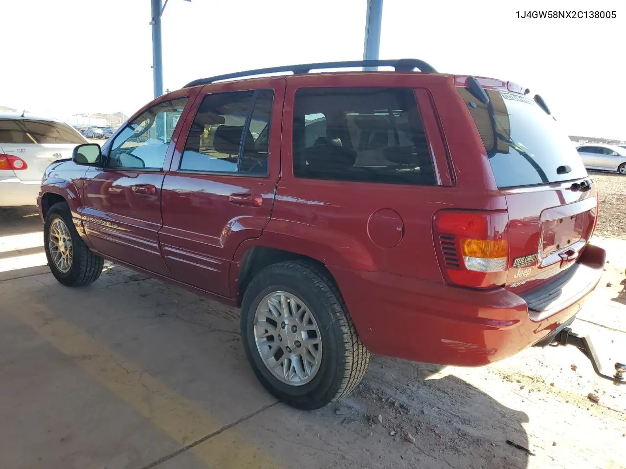 2002 Jeep Grand Cherokee Limited VIN: 1J4GW58NX2C138005 Lot: 56314655