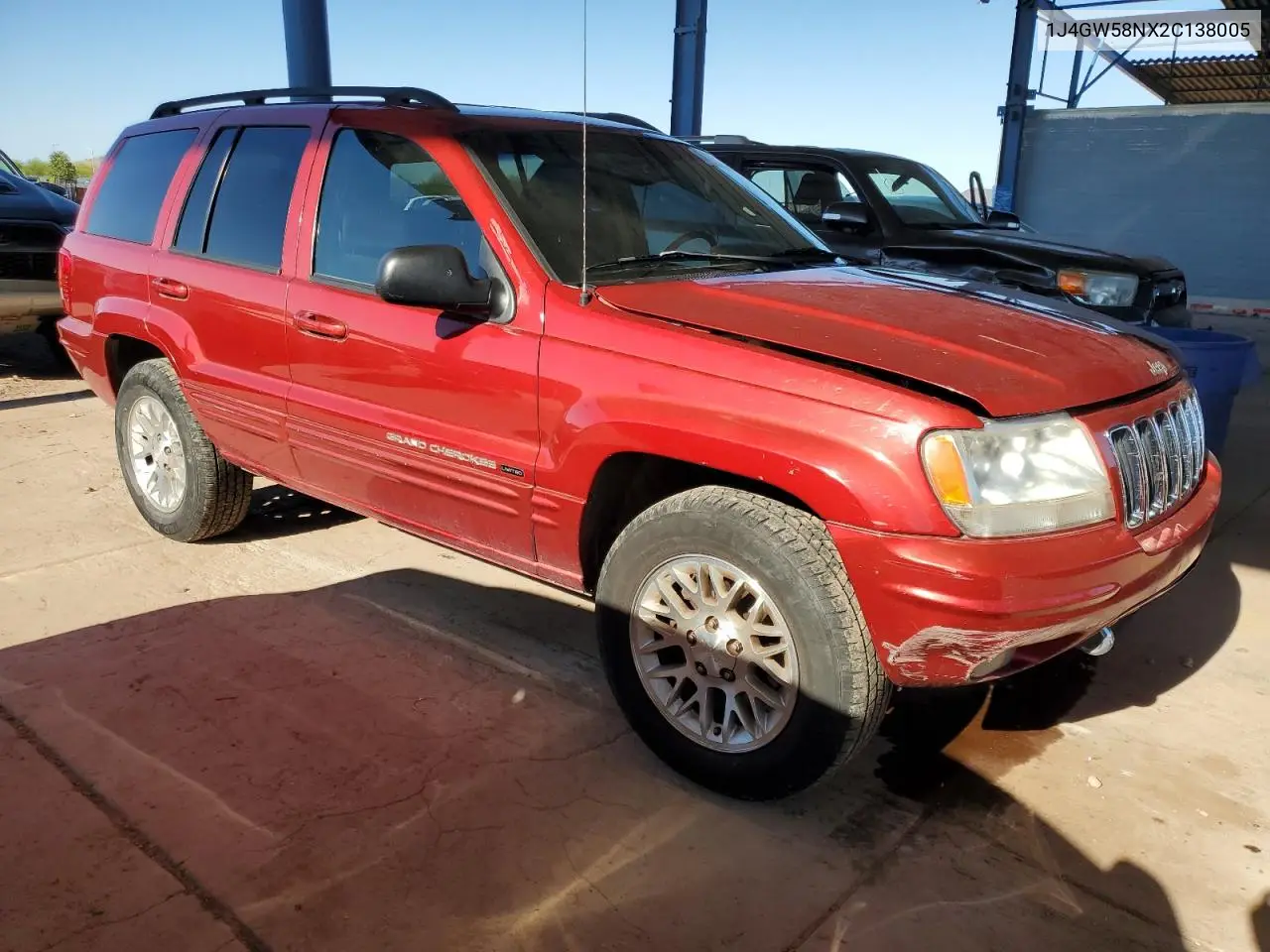 2002 Jeep Grand Cherokee Limited VIN: 1J4GW58NX2C138005 Lot: 56314655