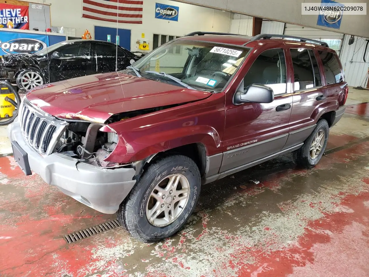 2002 Jeep Grand Cherokee Laredo VIN: 1J4GW48N62C209078 Lot: 56710295