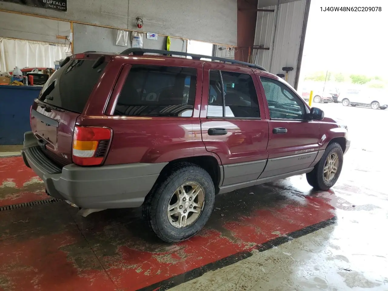 2002 Jeep Grand Cherokee Laredo VIN: 1J4GW48N62C209078 Lot: 56710295