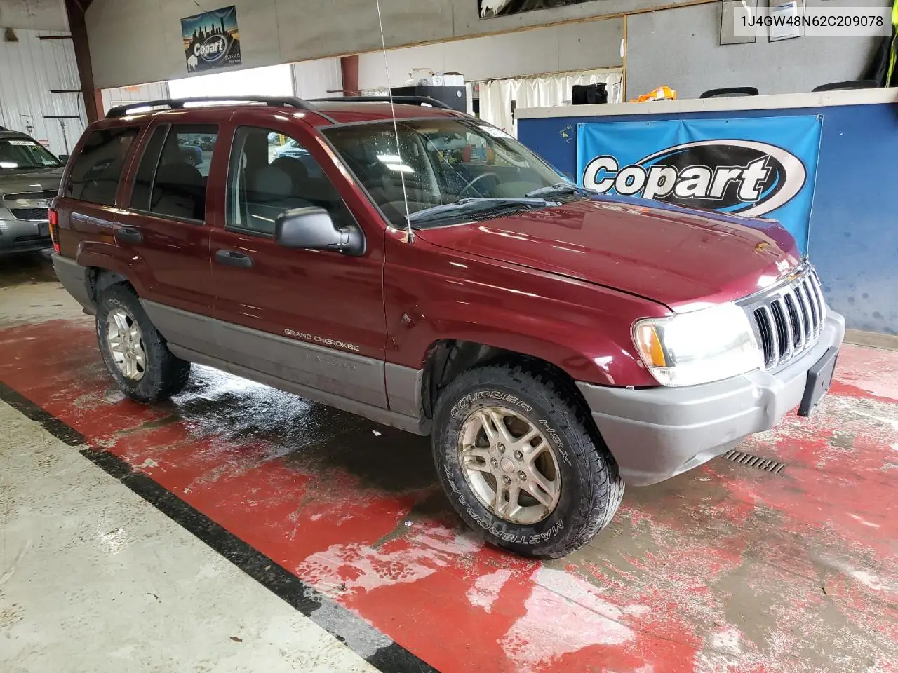 2002 Jeep Grand Cherokee Laredo VIN: 1J4GW48N62C209078 Lot: 56710295