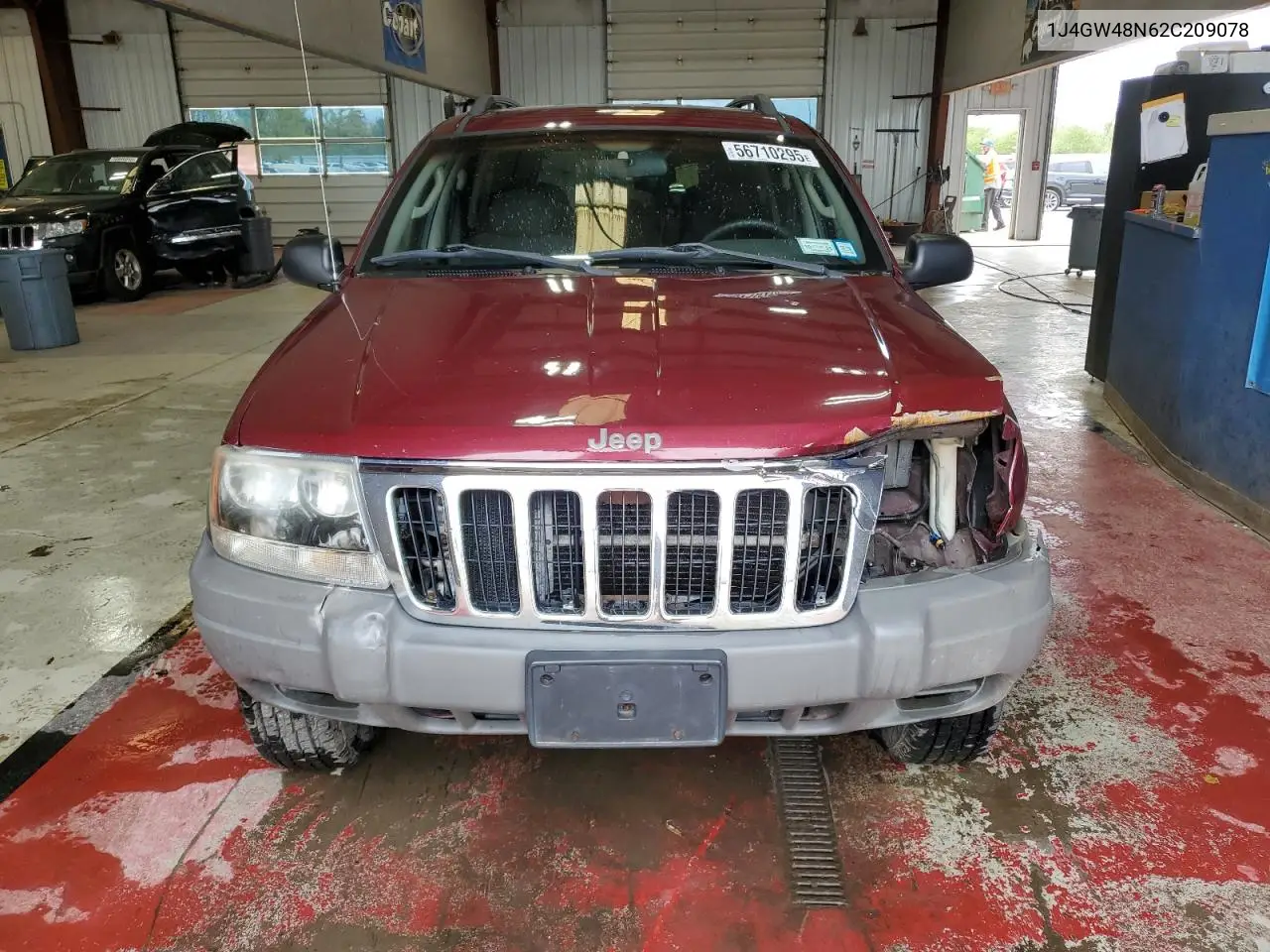 2002 Jeep Grand Cherokee Laredo VIN: 1J4GW48N62C209078 Lot: 56710295