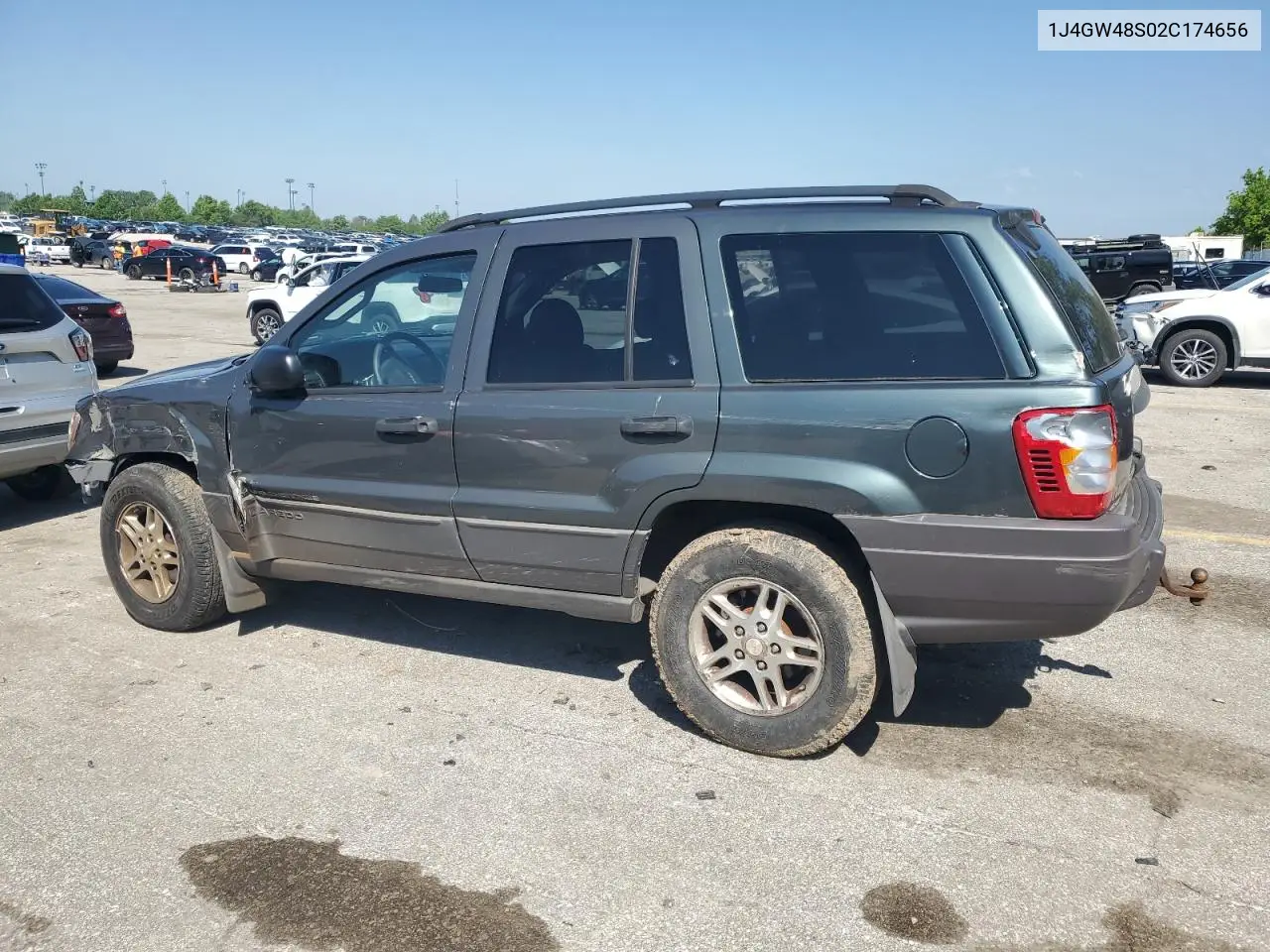 2002 Jeep Grand Cherokee Laredo VIN: 1J4GW48S02C174656 Lot: 56954155