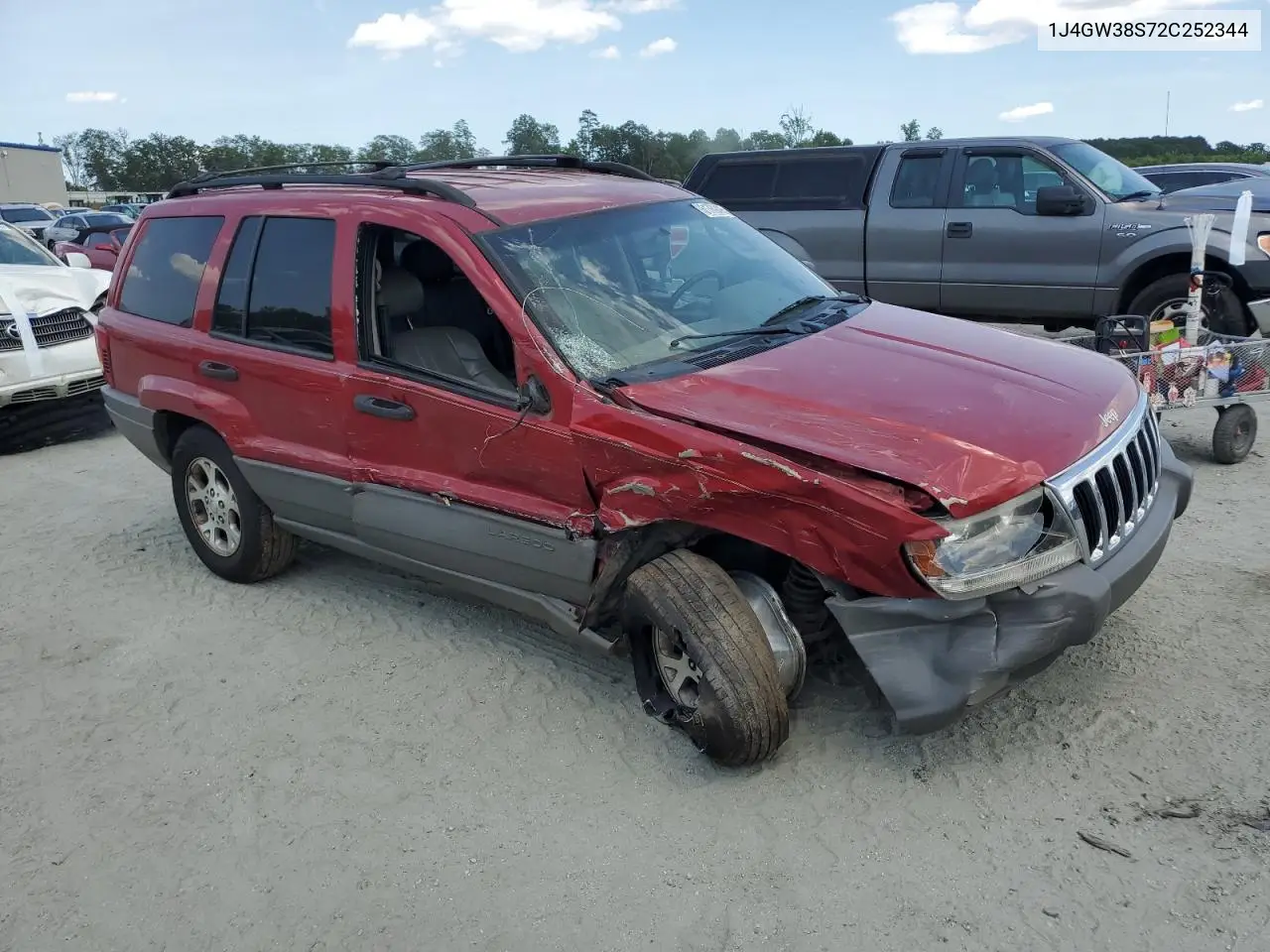 2002 Jeep Grand Cherokee Sport VIN: 1J4GW38S72C252344 Lot: 61769485
