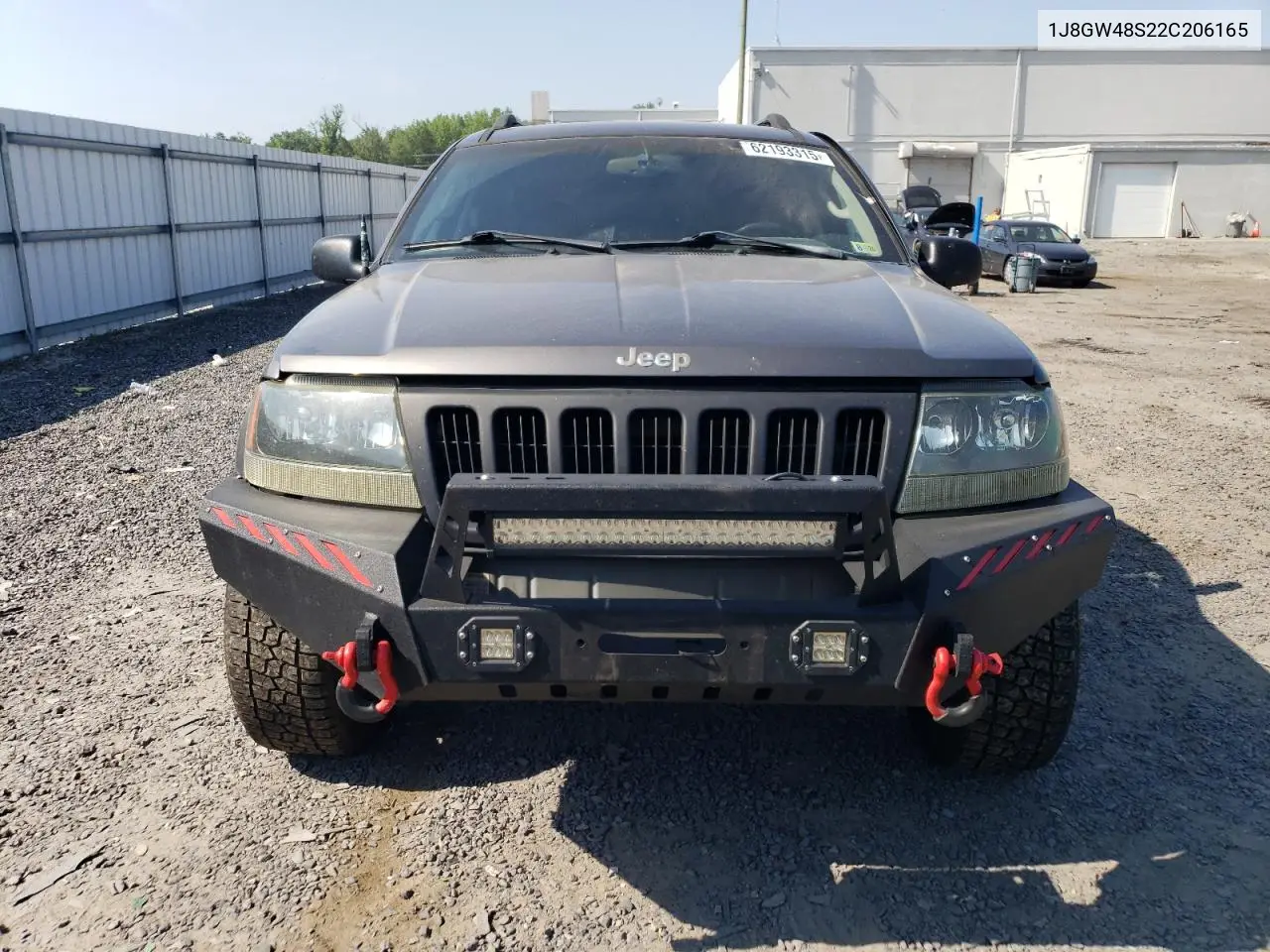 2002 Jeep Grand Cherokee Laredo VIN: 1J8GW48S22C206165 Lot: 62193315