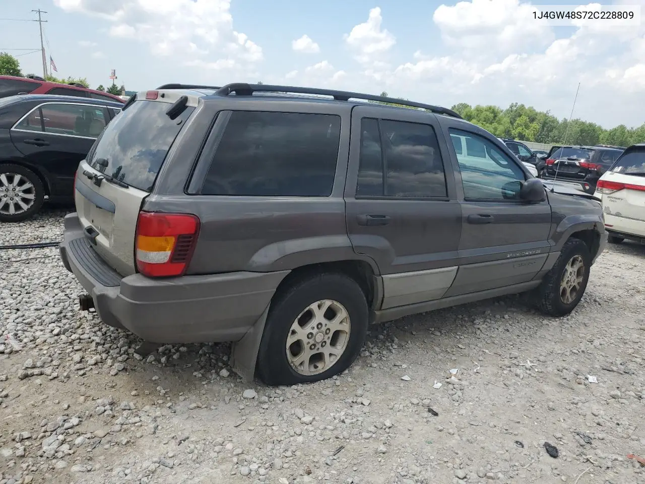2002 Jeep Grand Cherokee Laredo VIN: 1J4GW48S72C228809 Lot: 62558735