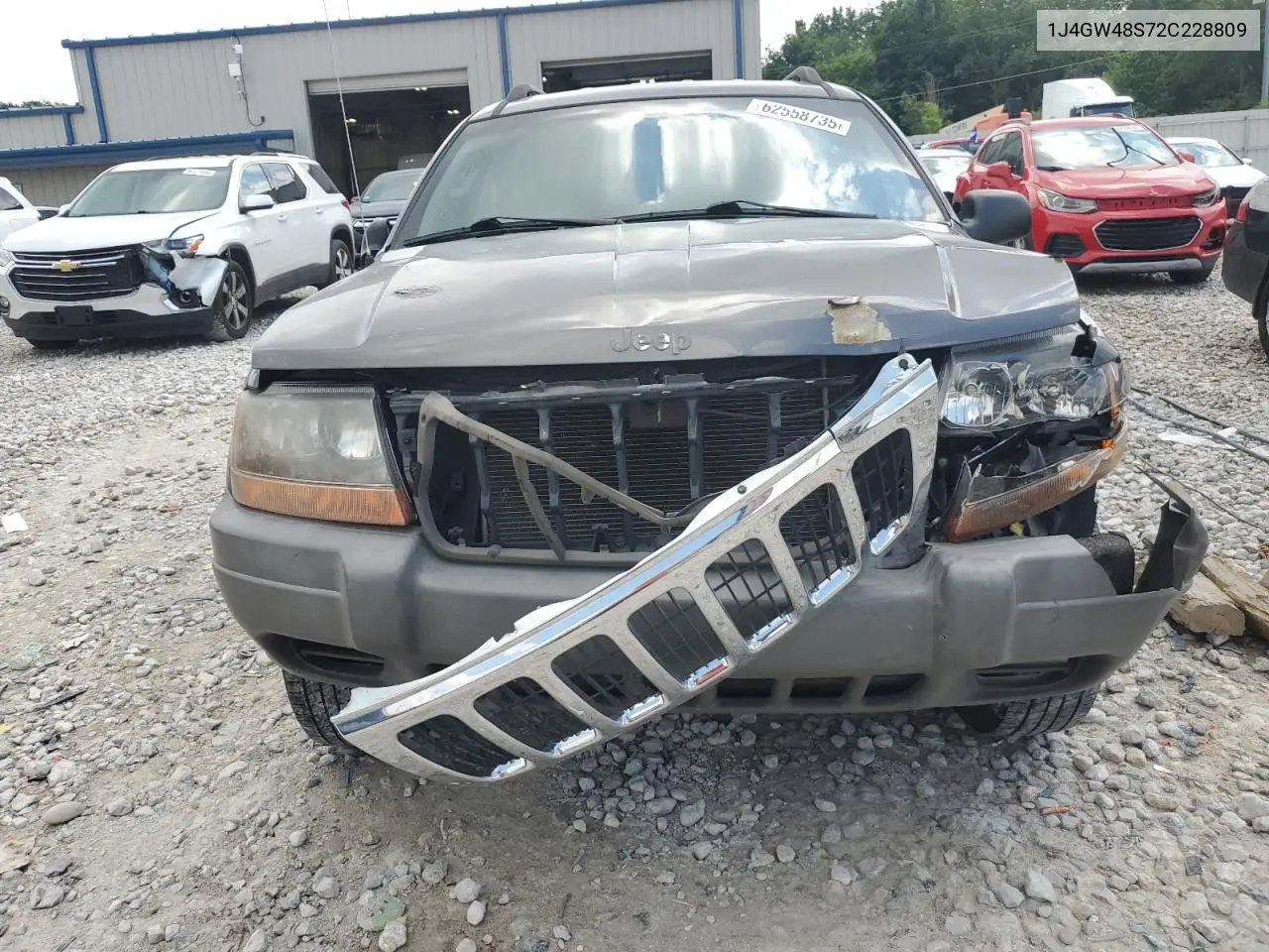2002 Jeep Grand Cherokee Laredo VIN: 1J4GW48S72C228809 Lot: 62558735