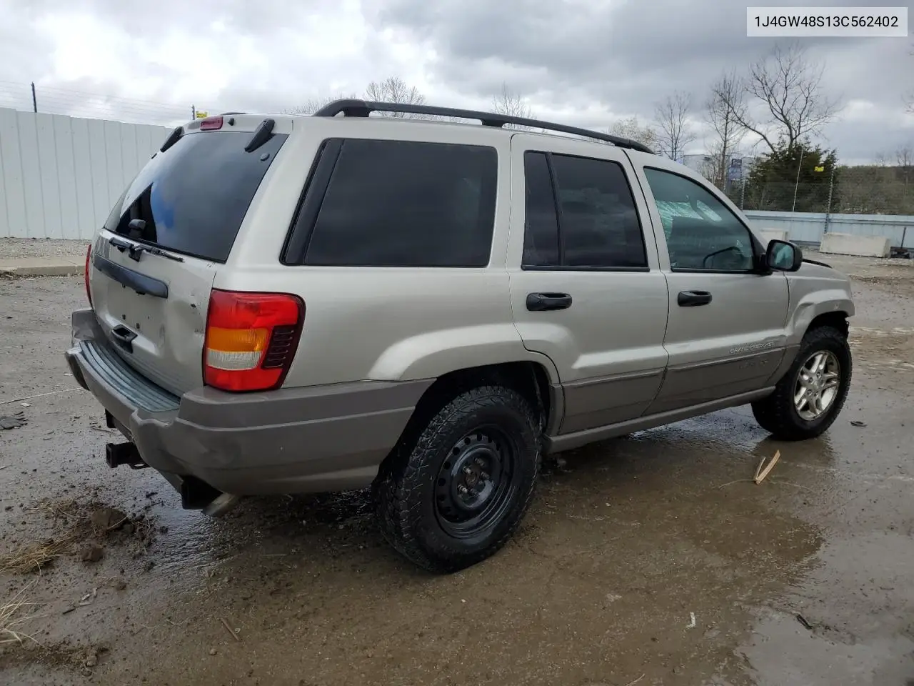 1j4gw48s13c562402 1J4GW48S13C562402 2003 Jeep Grand Cherokee Laredo