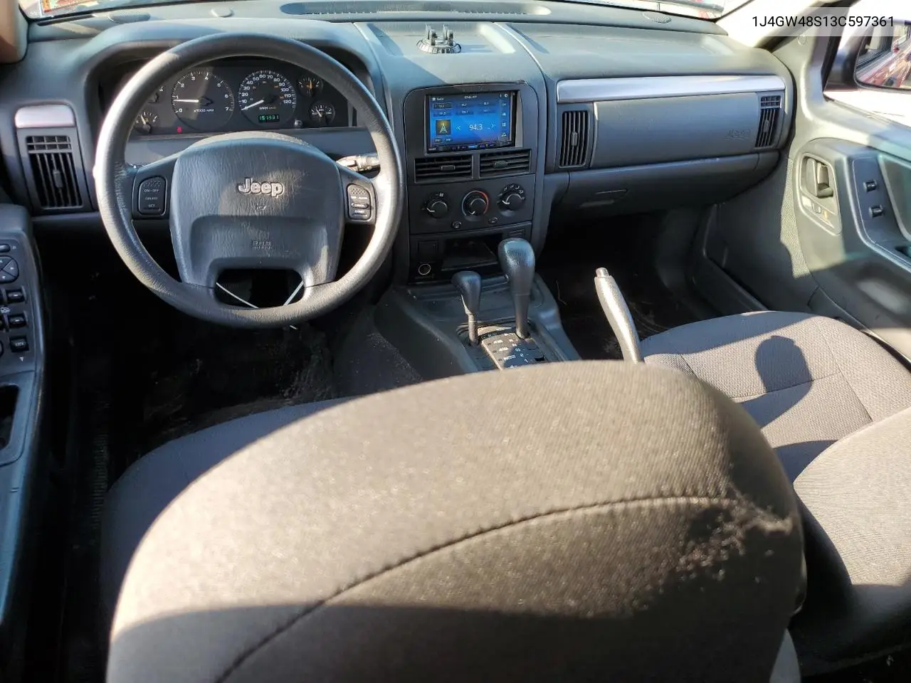 2003 Jeep Grand Cherokee Laredo VIN: 1J4GW48S13C597361 Lot: 60934535