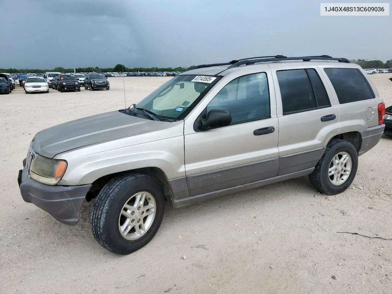 2003 Jeep Grand Cherokee Laredo VIN: 1J4GX48S13C609036 Lot: 63143505