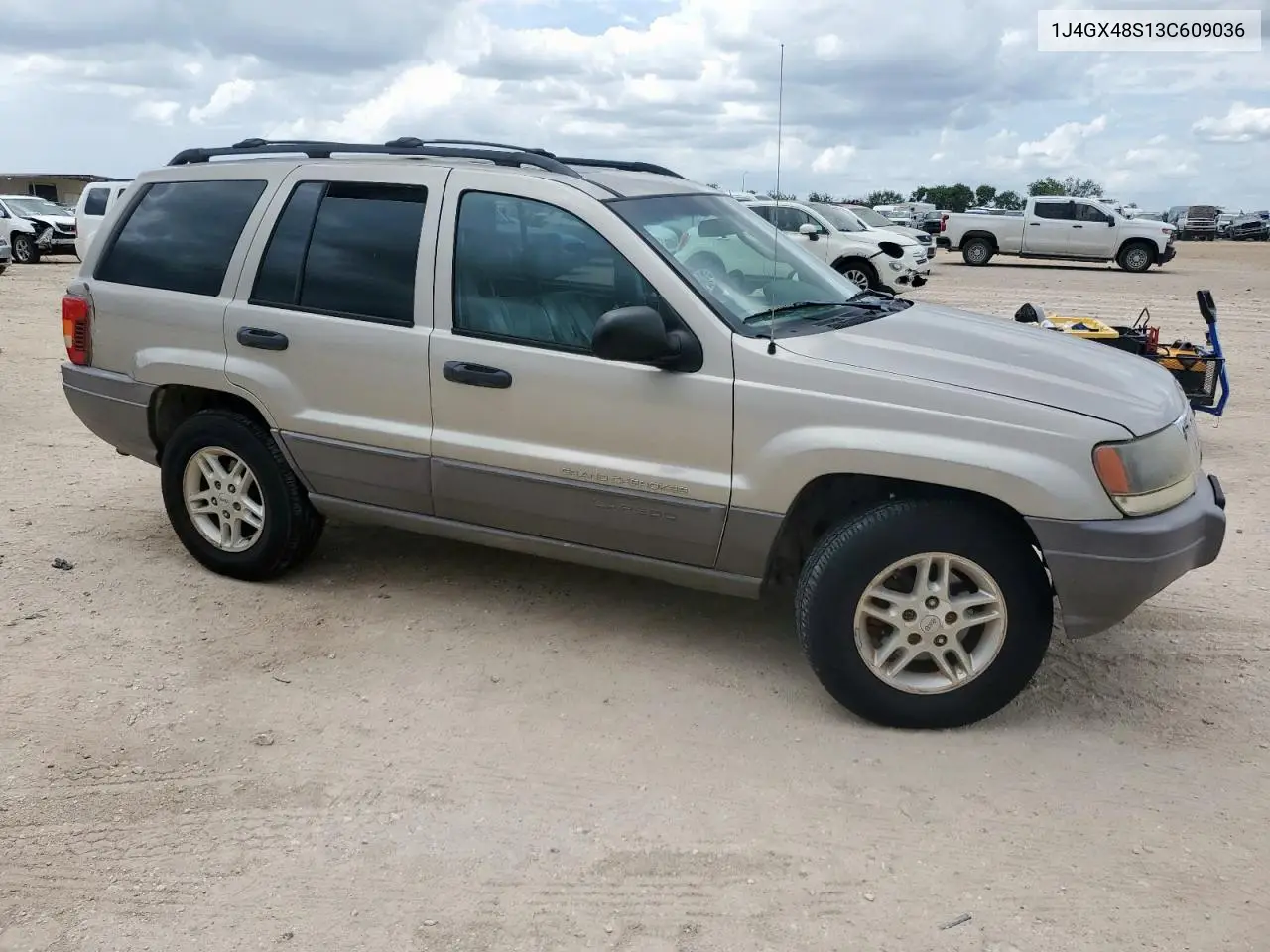 2003 Jeep Grand Cherokee Laredo VIN: 1J4GX48S13C609036 Lot: 63143505