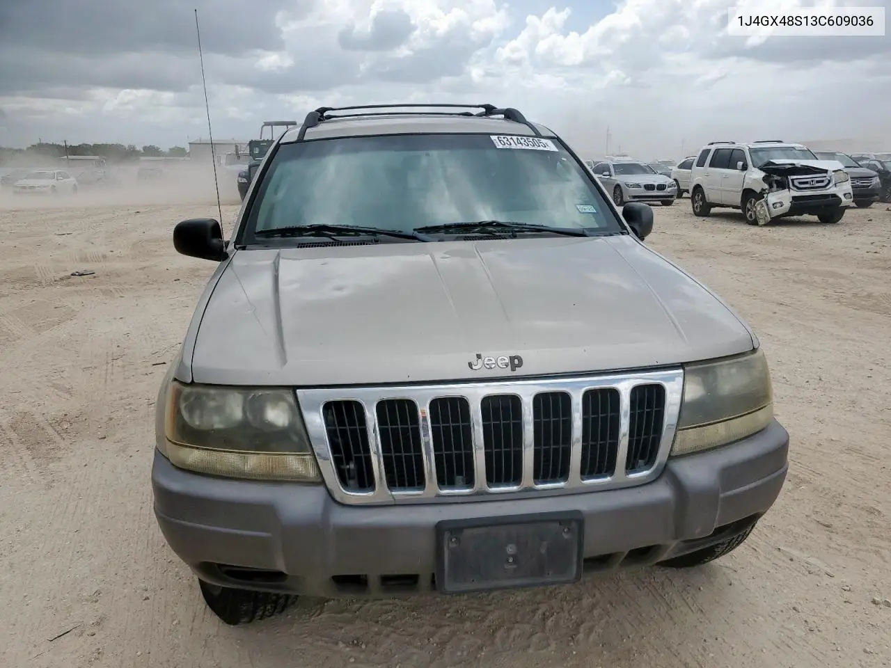 2003 Jeep Grand Cherokee Laredo VIN: 1J4GX48S13C609036 Lot: 63143505