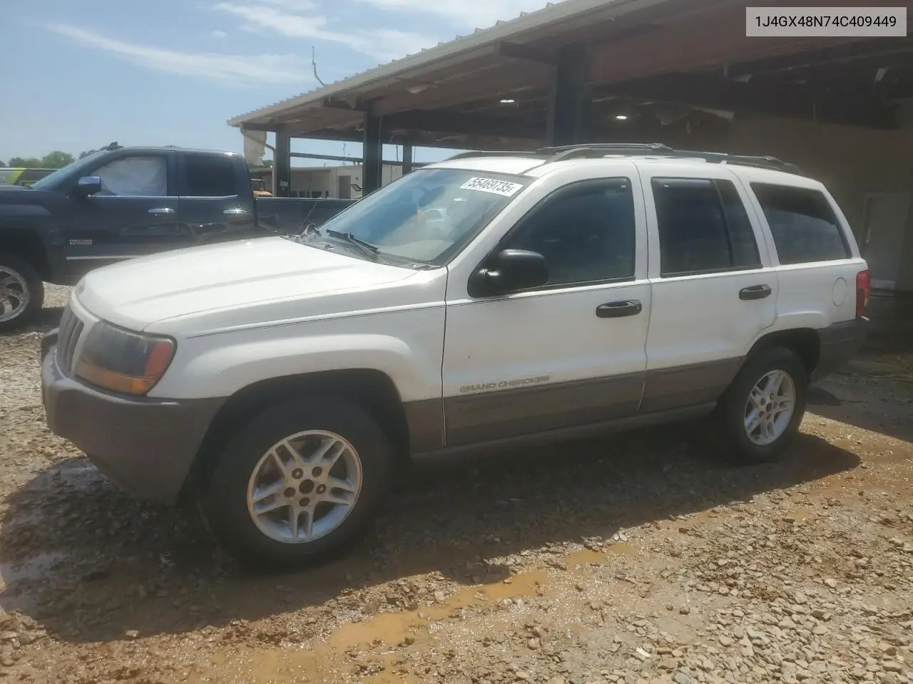 1j4gx48n74c409449 1J4GX48N74C409449 2004 Jeep Grand Cherokee Laredo