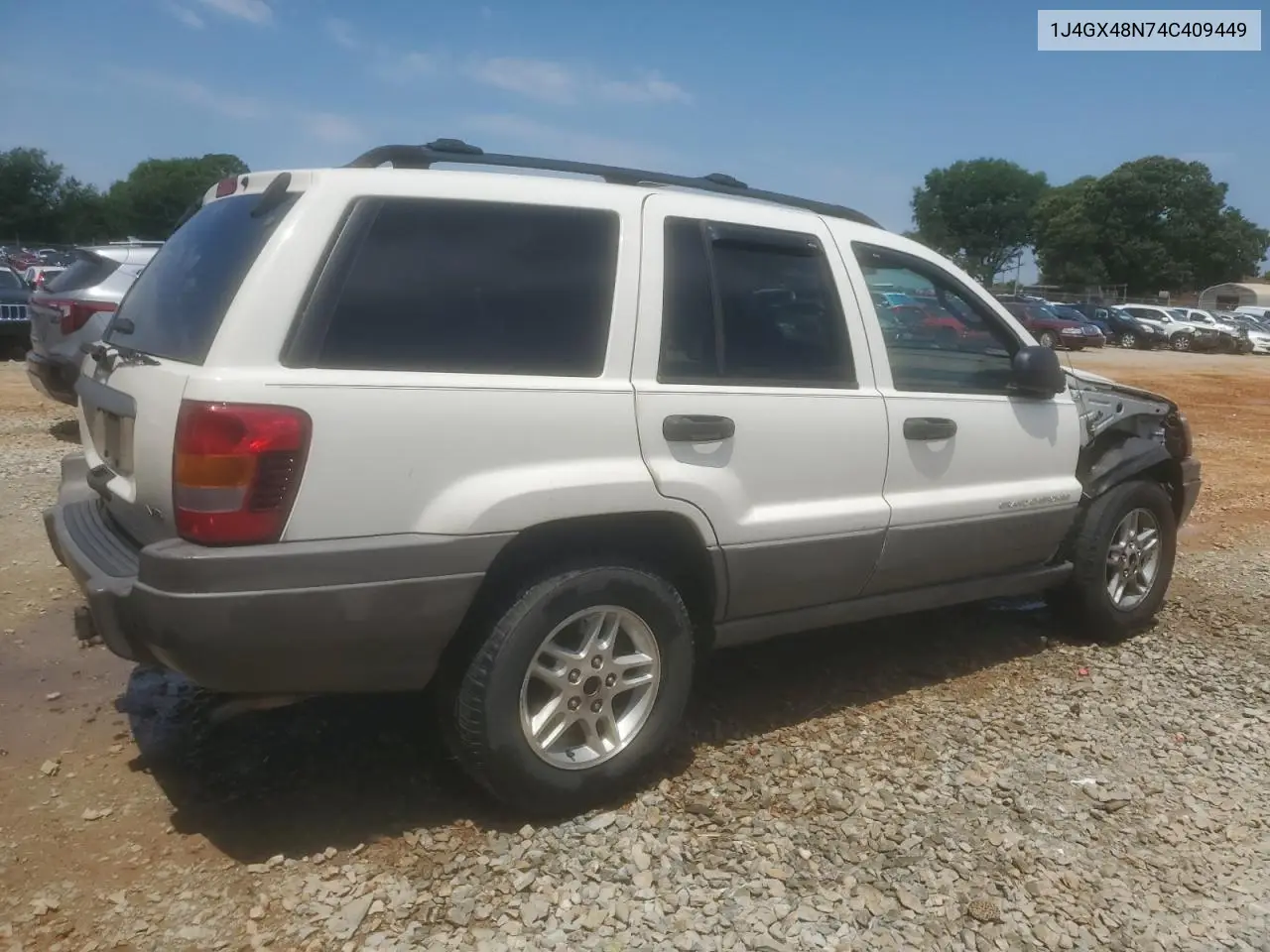 1j4gx48n74c409449 1J4GX48N74C409449 2004 Jeep Grand Cherokee Laredo