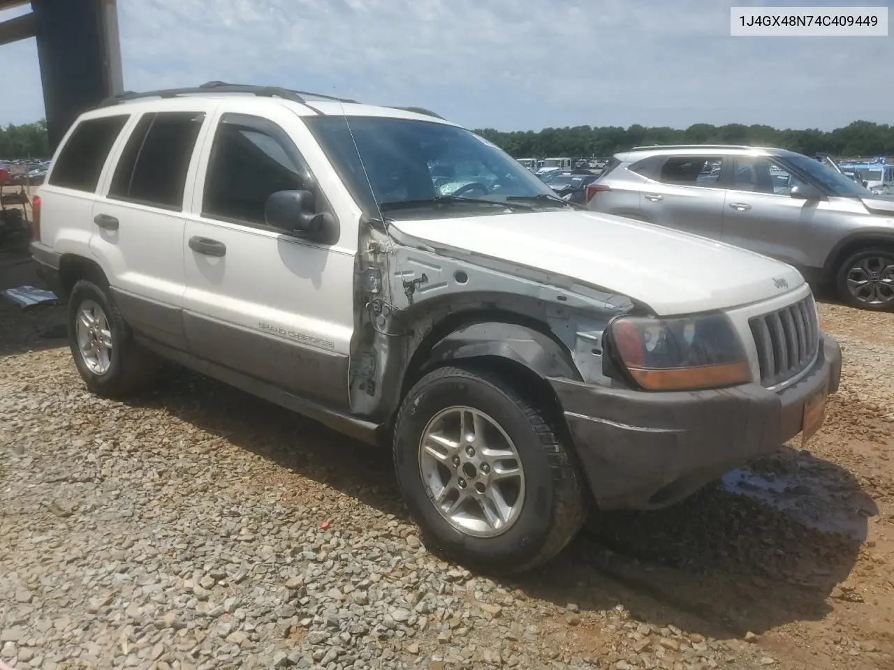 1j4gx48n74c409449 1J4GX48N74C409449 2004 Jeep Grand Cherokee Laredo