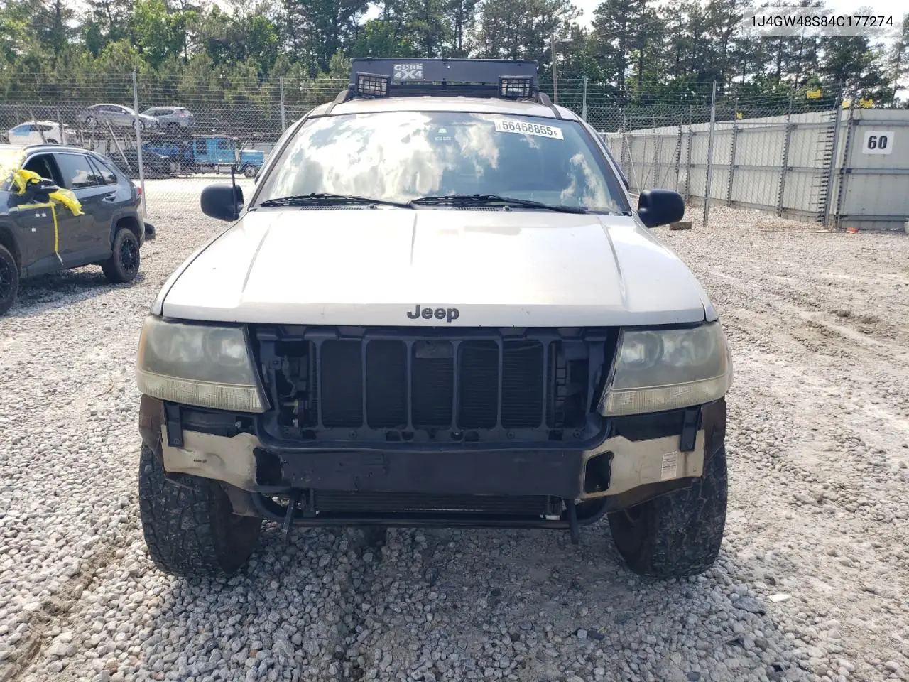 2004 Jeep Grand Cherokee Laredo VIN: 1J4GW48S84C177274 Lot: 56468855