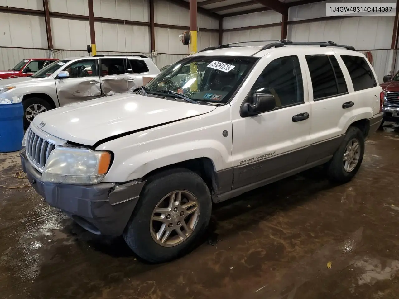 2004 Jeep Grand Cherokee Laredo VIN: 1J4GW48S14C414087 Lot: 62091515