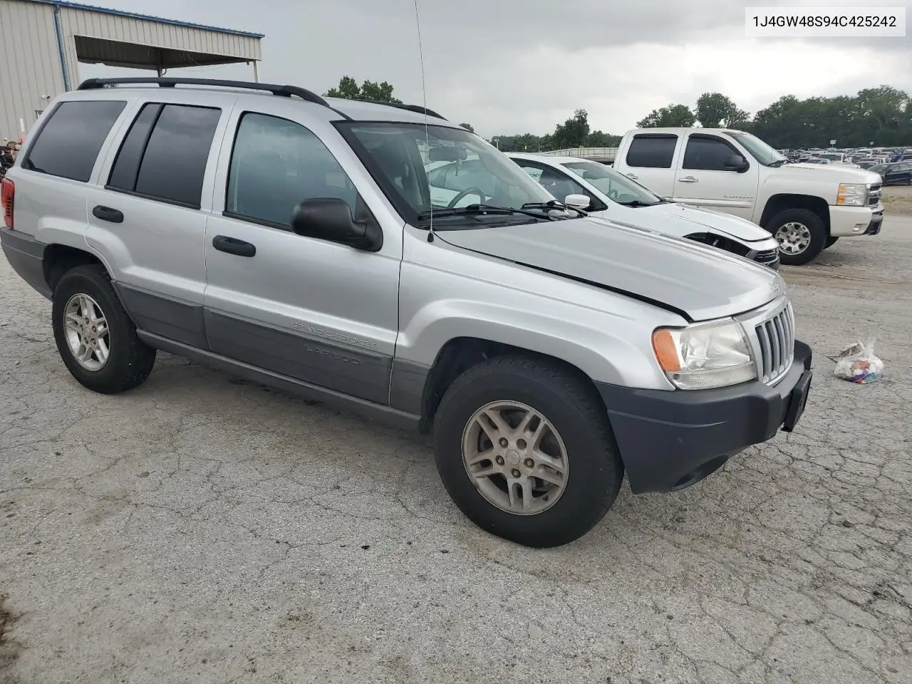 2004 Jeep Grand Cherokee Laredo VIN: 1J4GW48S94C425242 Lot: 63118015