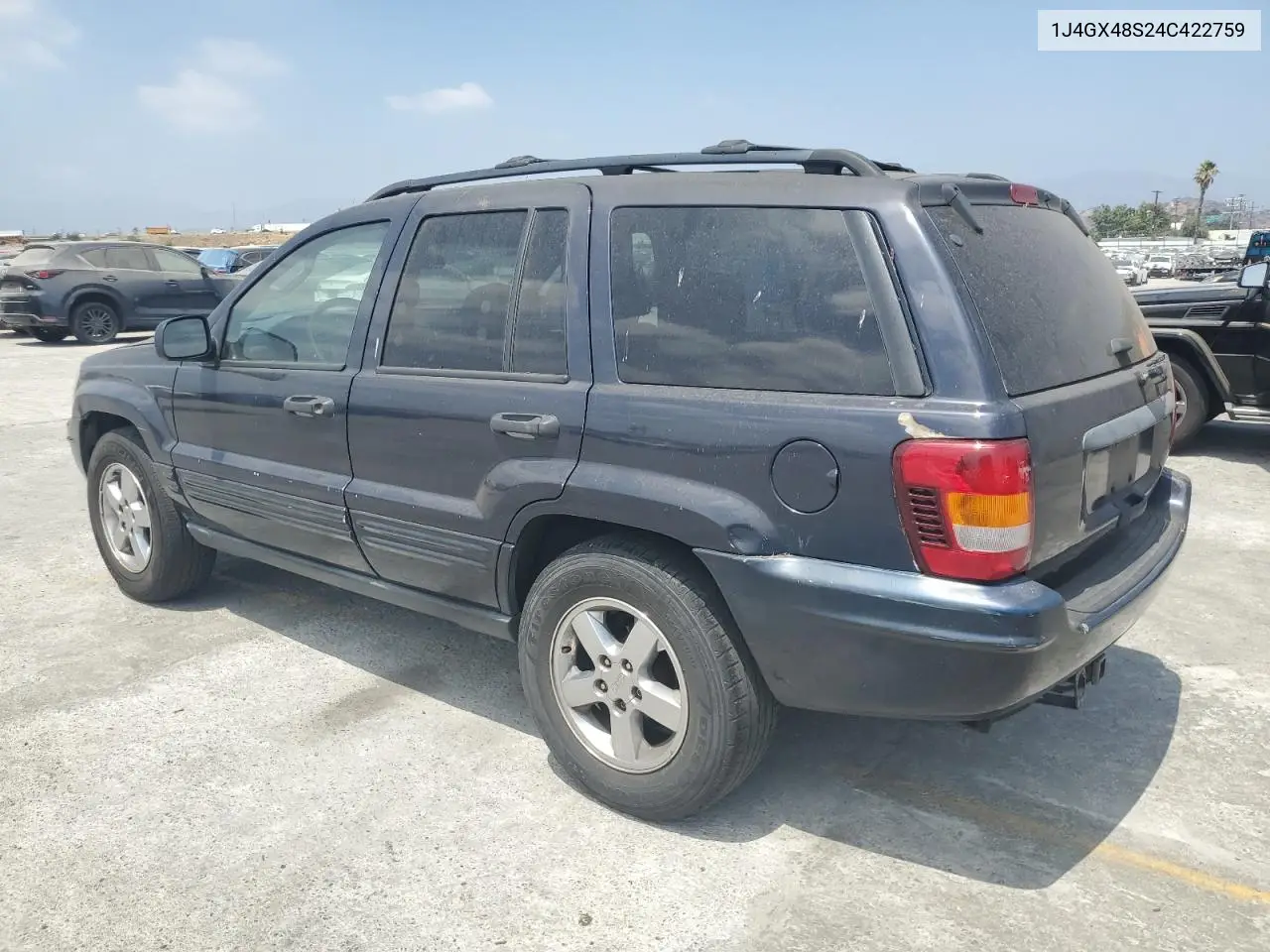 2004 Jeep Grand Cherokee Laredo VIN: 1J4GX48S24C422759 Lot: 65653745