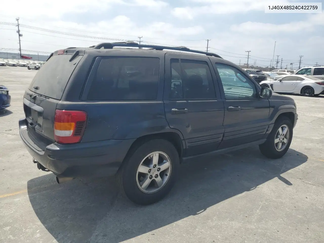2004 Jeep Grand Cherokee Laredo VIN: 1J4GX48S24C422759 Lot: 65653745