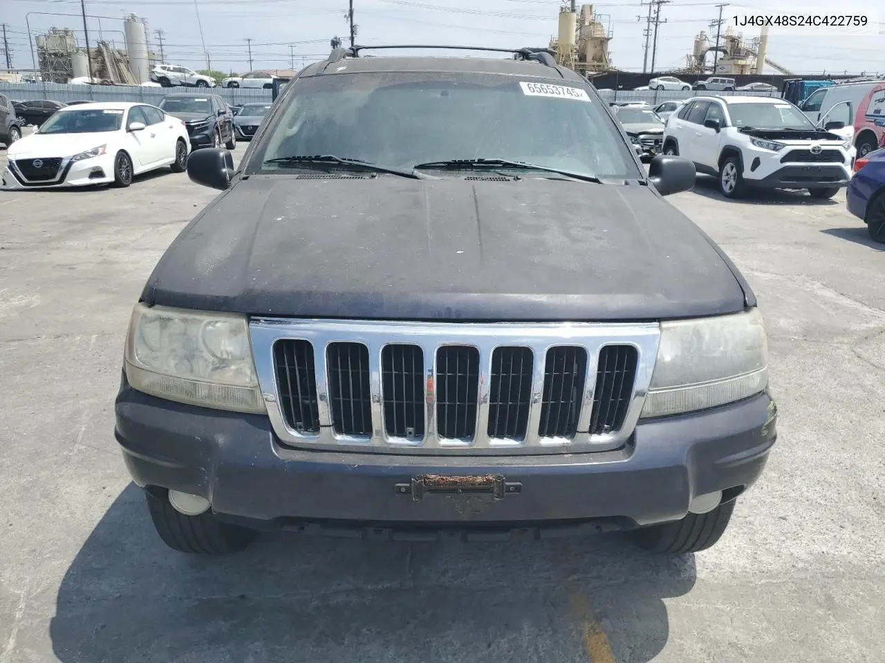 2004 Jeep Grand Cherokee Laredo VIN: 1J4GX48S24C422759 Lot: 65653745