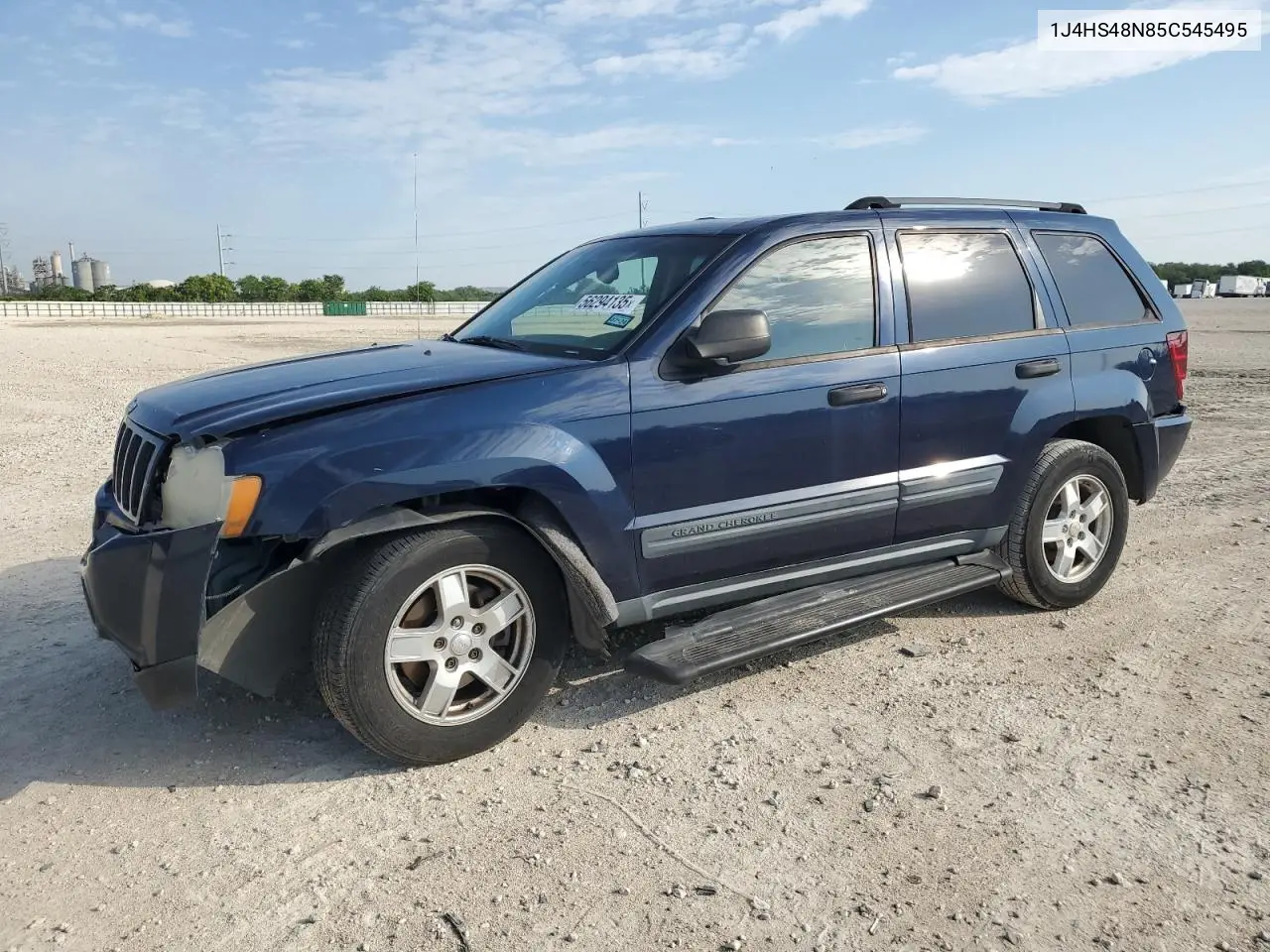 2005 Jeep Grand Cherokee Laredo VIN: 1J4HS48N85C545495 Lot: 56294135