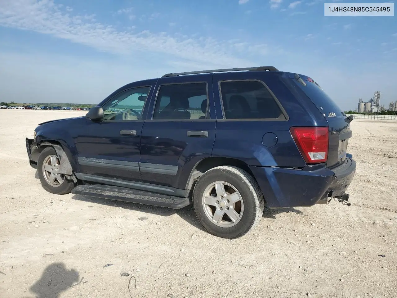 2005 Jeep Grand Cherokee Laredo VIN: 1J4HS48N85C545495 Lot: 56294135