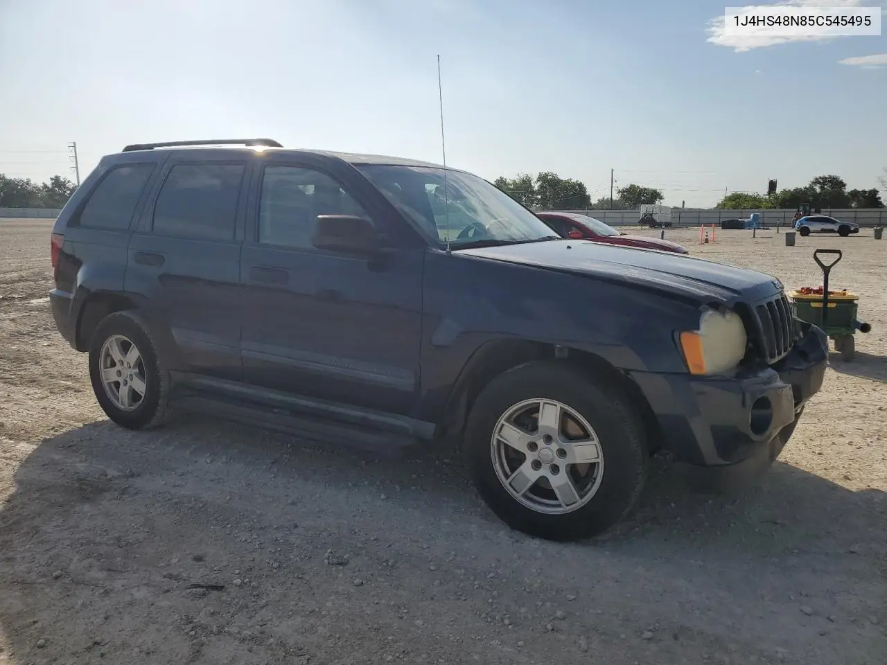 2005 Jeep Grand Cherokee Laredo VIN: 1J4HS48N85C545495 Lot: 56294135