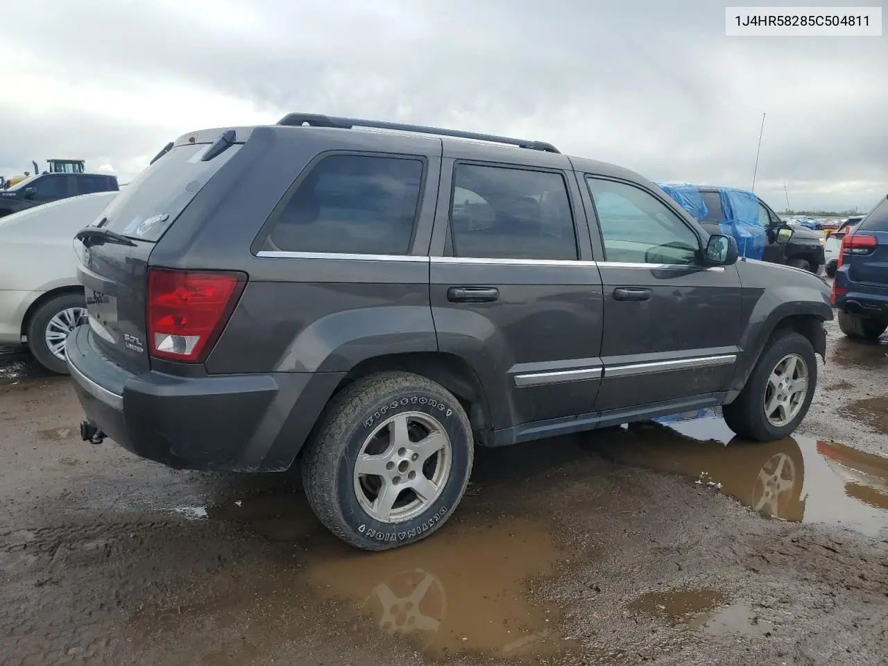 2005 Jeep Grand Cherokee Limited VIN: 1J4HR58285C504811 Lot: 56309465