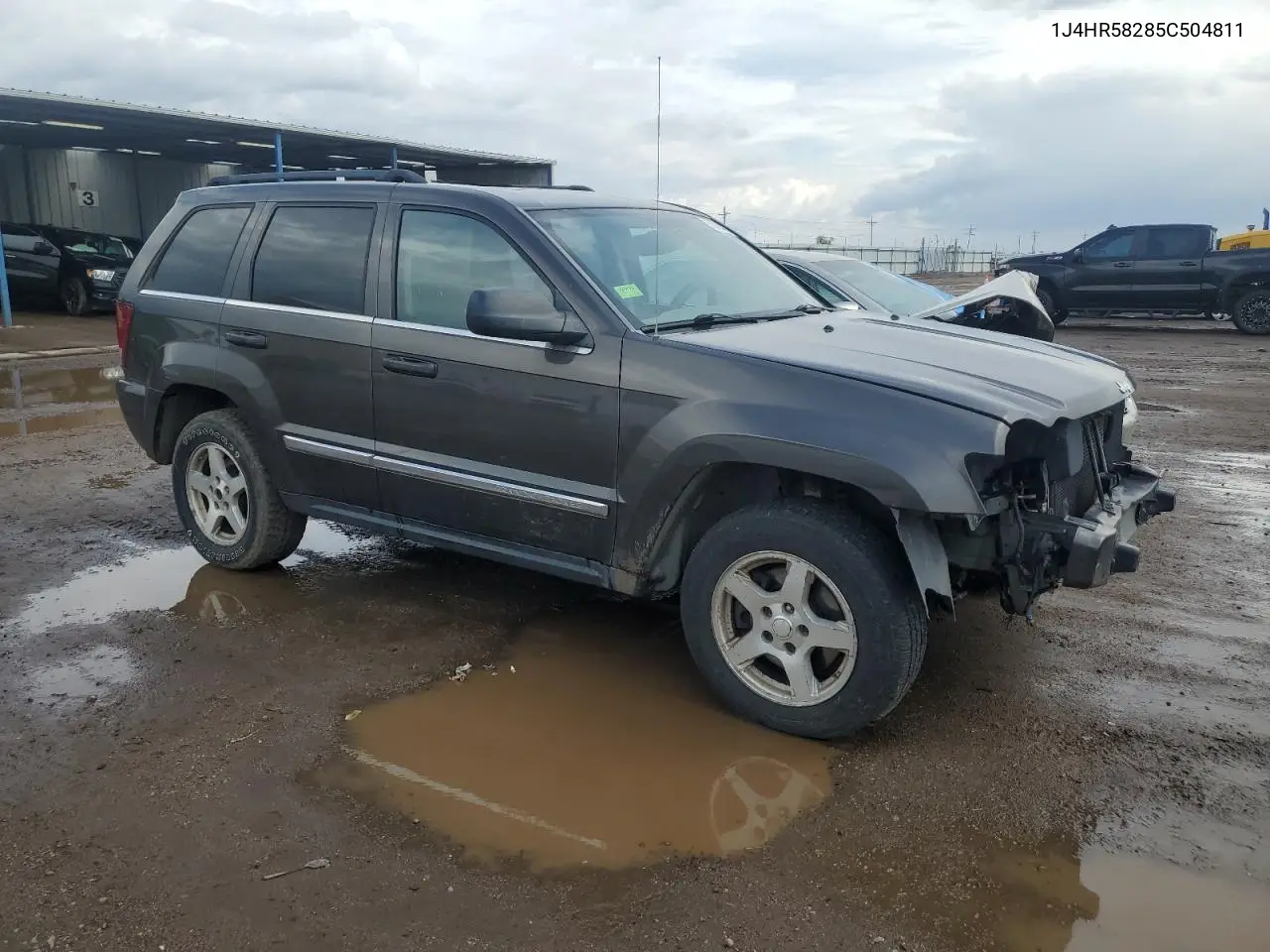 2005 Jeep Grand Cherokee Limited VIN: 1J4HR58285C504811 Lot: 56309465