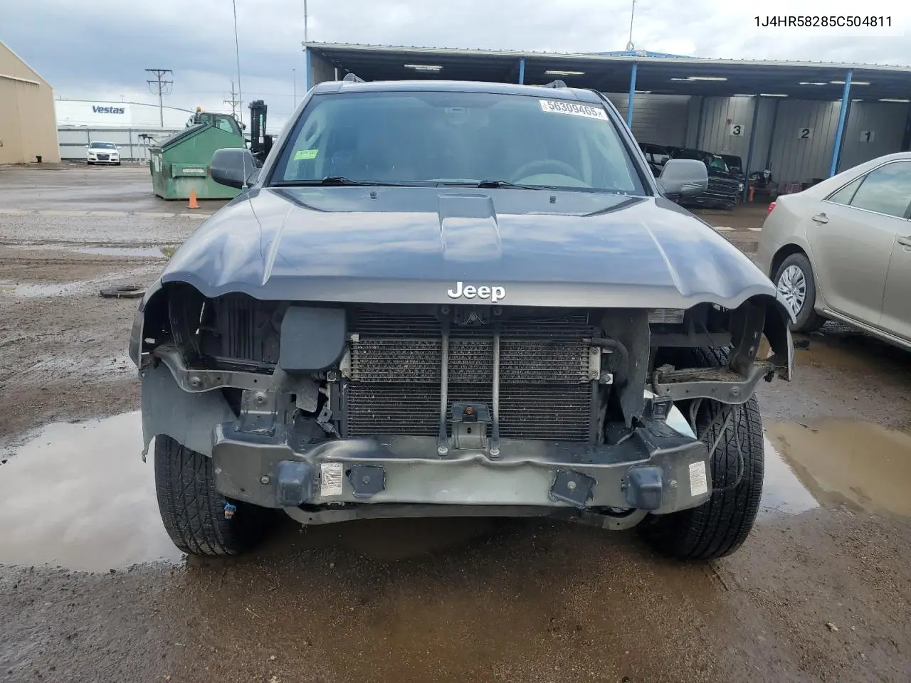 2005 Jeep Grand Cherokee Limited VIN: 1J4HR58285C504811 Lot: 56309465