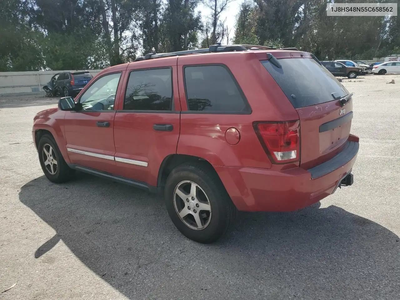 2005 Jeep Grand Cherokee Laredo VIN: 1J8HS48N55C658562 Lot: 56601705