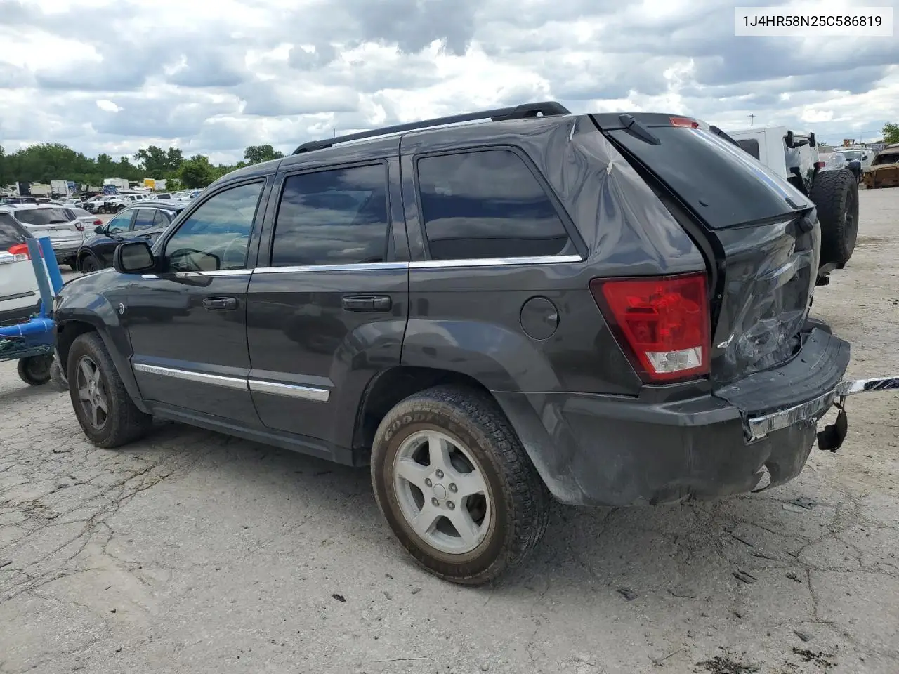 2005 Jeep Grand Cherokee Limited VIN: 1J4HR58N25C586819 Lot: 58513685
