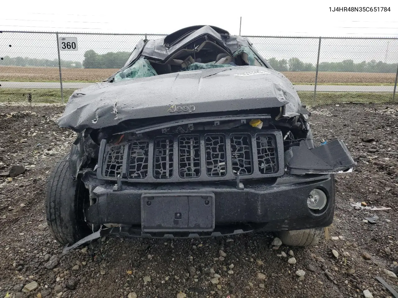 2005 Jeep Grand Cherokee Laredo VIN: 1J4HR48N35C651784 Lot: 59727885