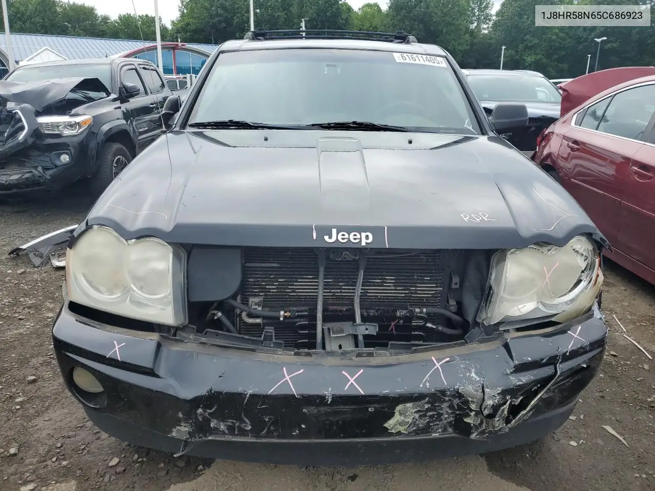 2005 Jeep Grand Cherokee Limited VIN: 1J8HR58N65C686923 Lot: 61611405