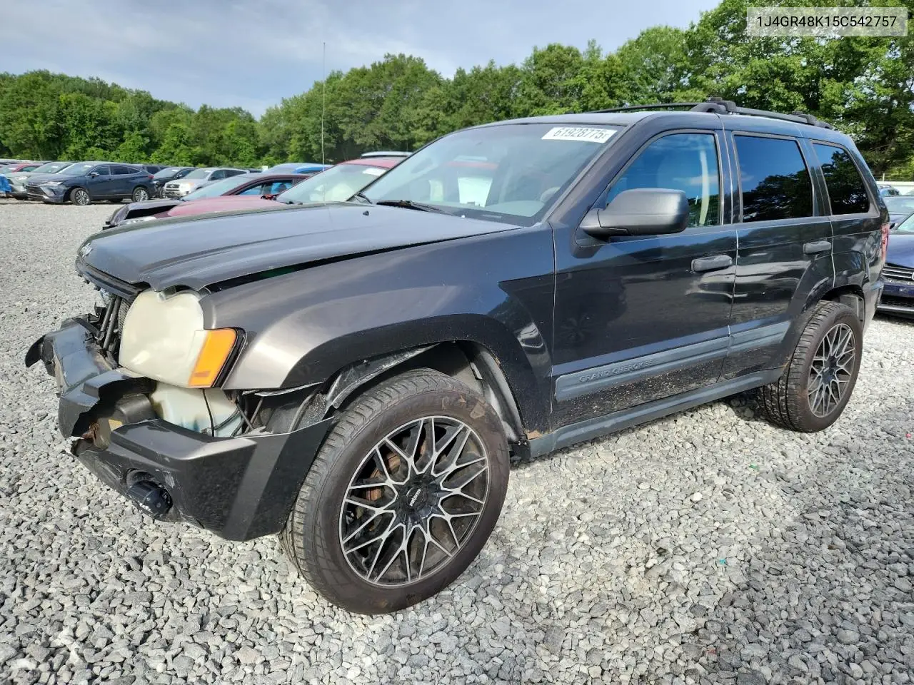 2005 Jeep Grand Cherokee Laredo VIN: 1J4GR48K15C542757 Lot: 61928775