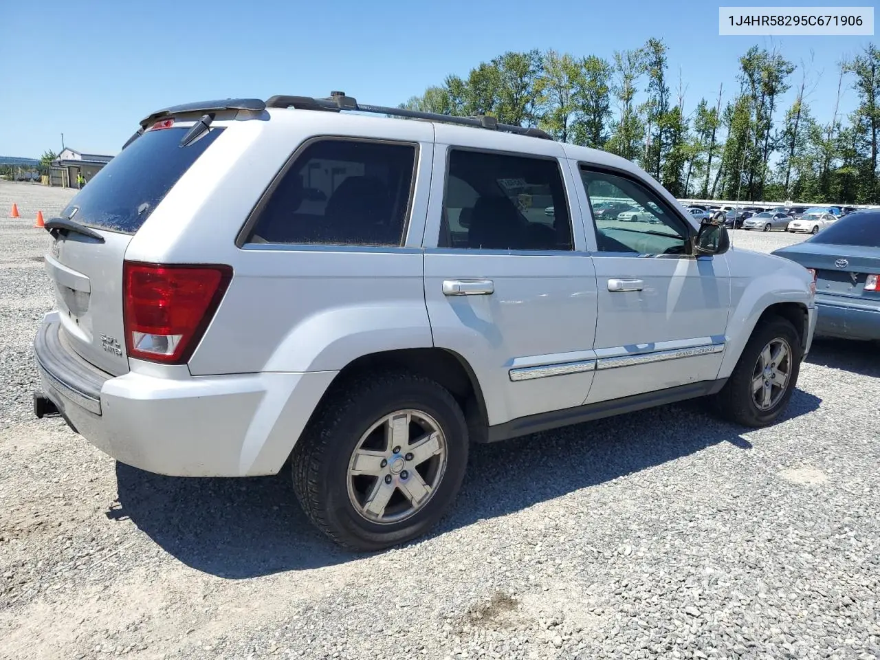 2005 Jeep Grand Cherokee Limited VIN: 1J4HR58295C671906 Lot: 62916515