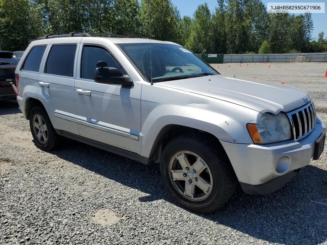 2005 Jeep Grand Cherokee Limited VIN: 1J4HR58295C671906 Lot: 62916515