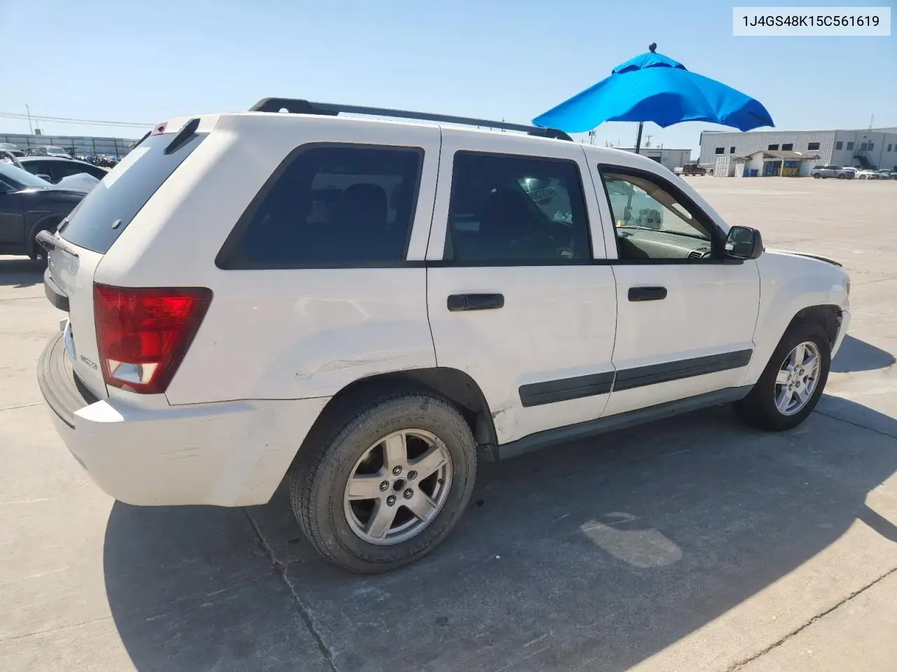 2005 Jeep Grand Cherokee Laredo VIN: 1J4GS48K15C561619 Lot: 64737295