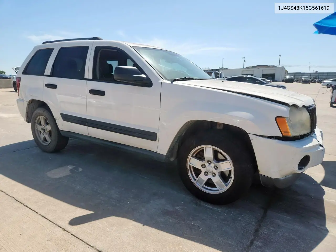 2005 Jeep Grand Cherokee Laredo VIN: 1J4GS48K15C561619 Lot: 64737295