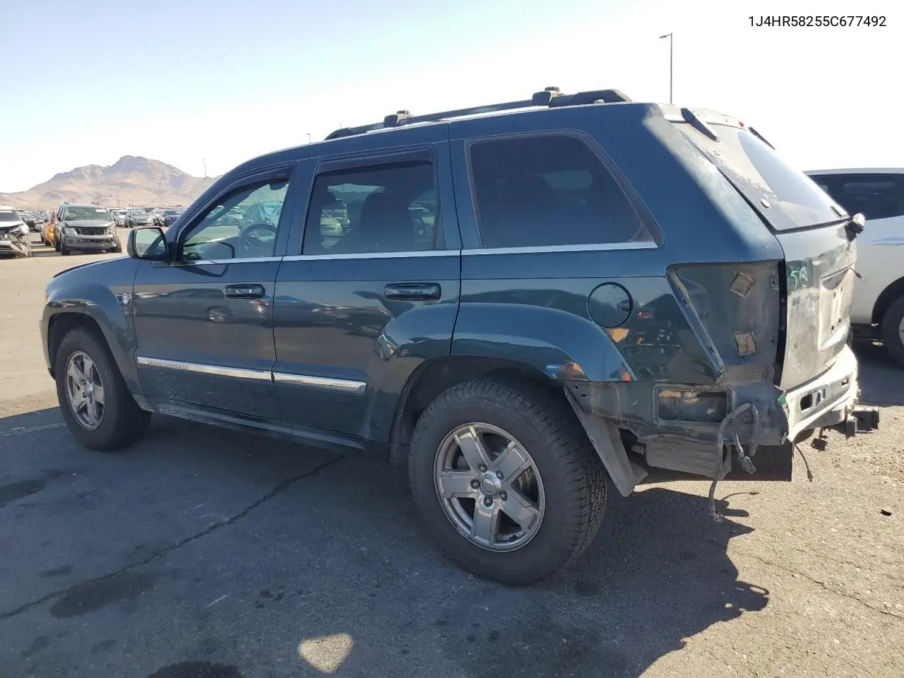 2005 Jeep Grand Cherokee Limited VIN: 1J4HR58255C677492 Lot: 65714045