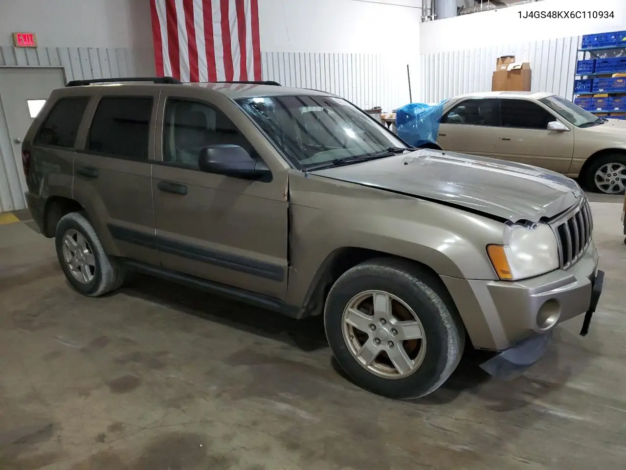 2006 Jeep Grand Cherokee Laredo VIN: 1J4GS48KX6C110934 Lot: 44702875
