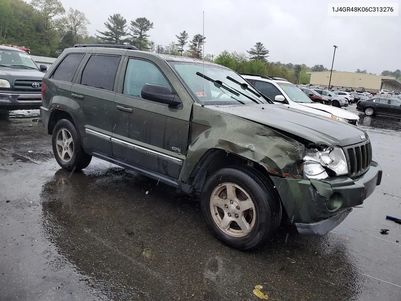 2006 Jeep Grand Cherokee Laredo VIN: 1J4GR48K06C313276 Lot: 56575865