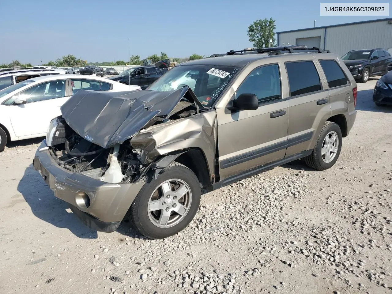 2006 Jeep Grand Cherokee Laredo VIN: 1J4GR48K56C309823 Lot: 56734755