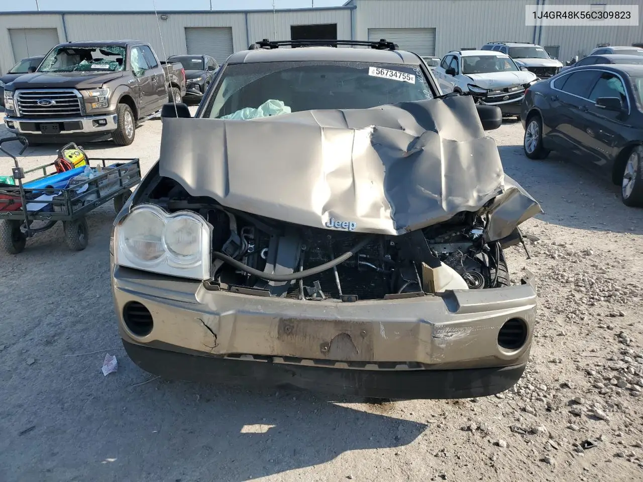 2006 Jeep Grand Cherokee Laredo VIN: 1J4GR48K56C309823 Lot: 56734755