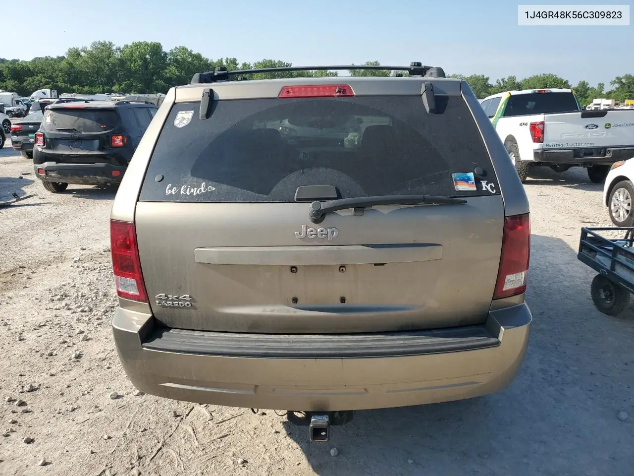 2006 Jeep Grand Cherokee Laredo VIN: 1J4GR48K56C309823 Lot: 56734755