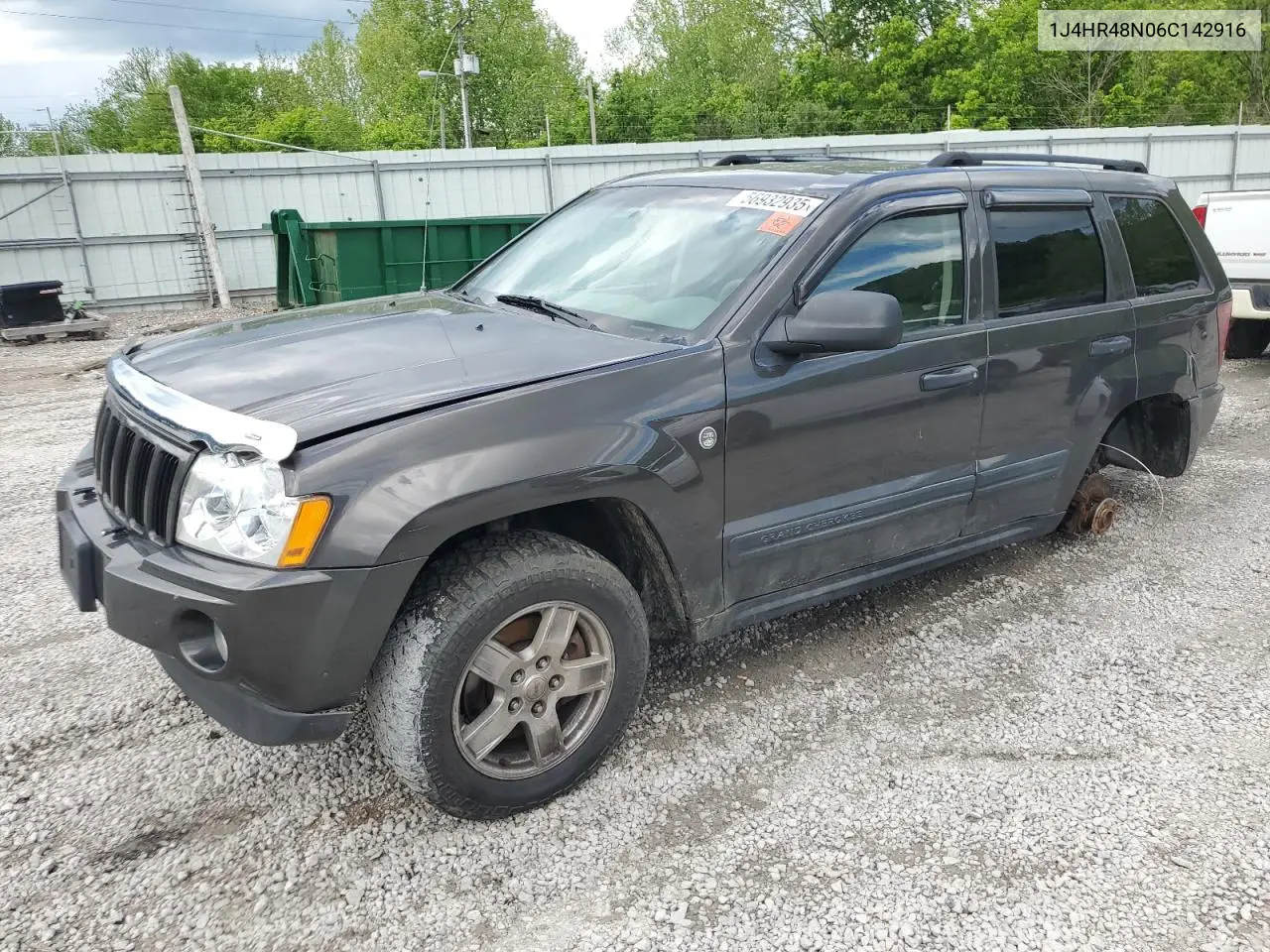 2006 Jeep Grand Cherokee Laredo VIN: 1J4HR48N06C142916 Lot: 56932935