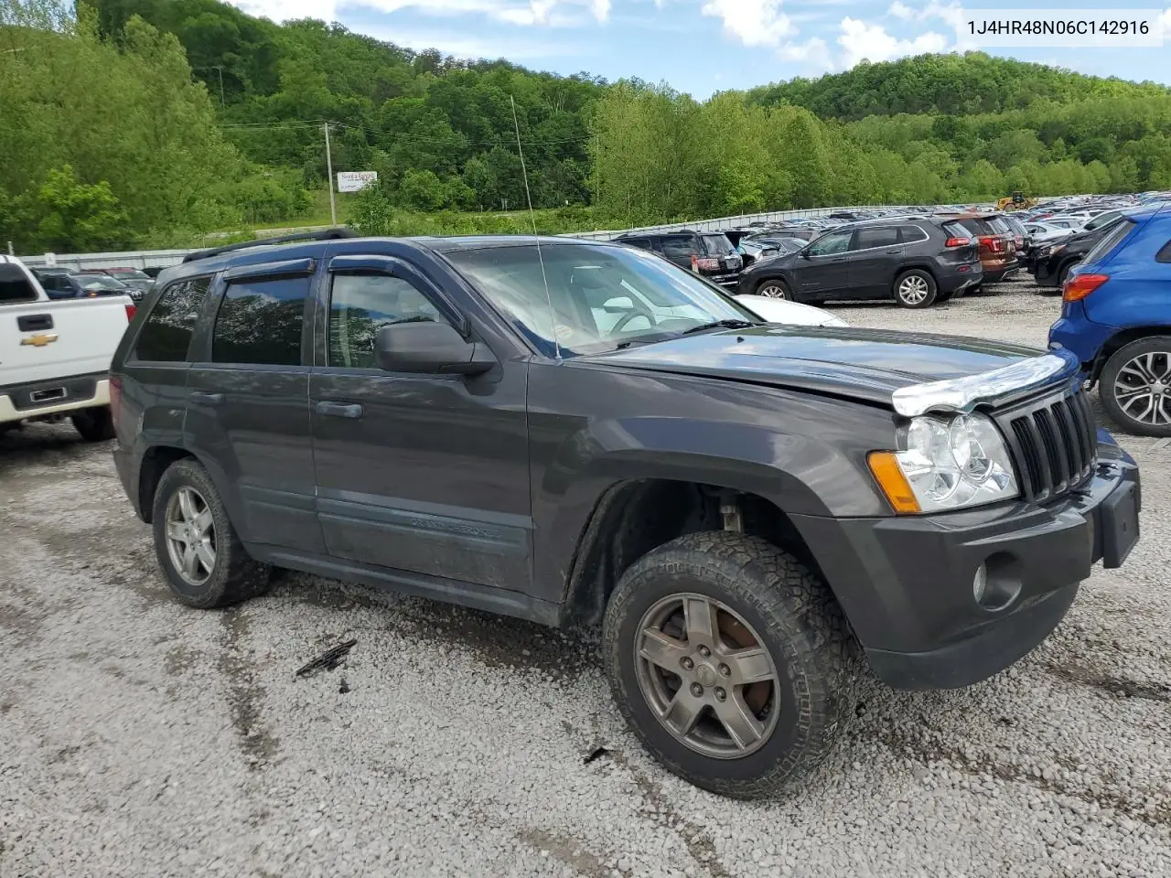 2006 Jeep Grand Cherokee Laredo VIN: 1J4HR48N06C142916 Lot: 56932935