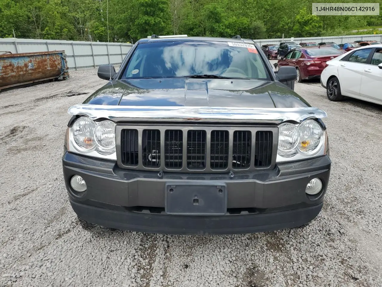 2006 Jeep Grand Cherokee Laredo VIN: 1J4HR48N06C142916 Lot: 56932935