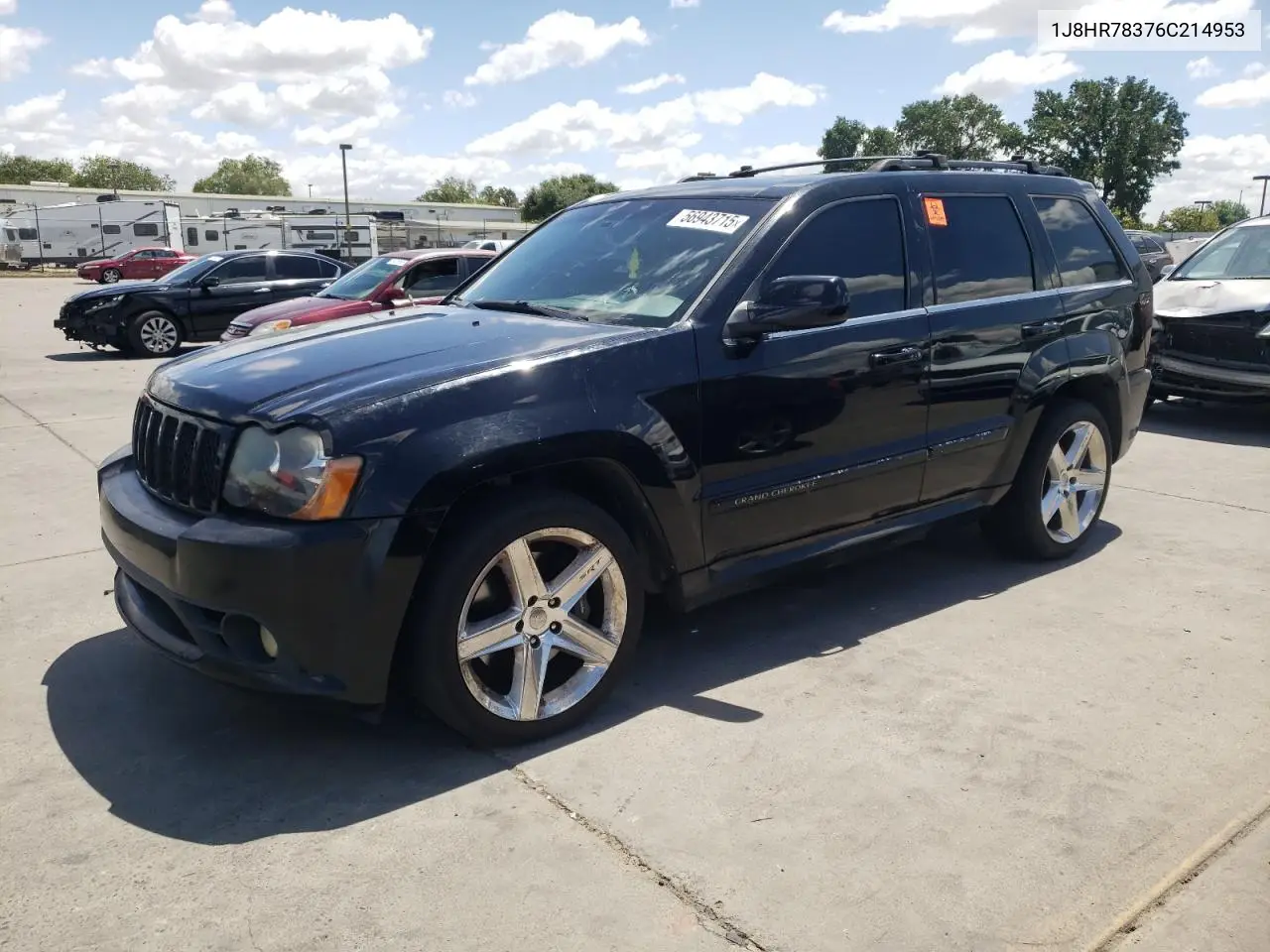 2006 Jeep Grand Cherokee Srt-8 VIN: 1J8HR78376C214953 Lot: 56943715